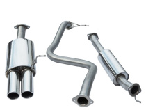 Ford Fiesta Mk7 ST180 & ST200 13- Catback Sportavgassystem (Ljuddämpat) Dubbla utblås Cobra Sport